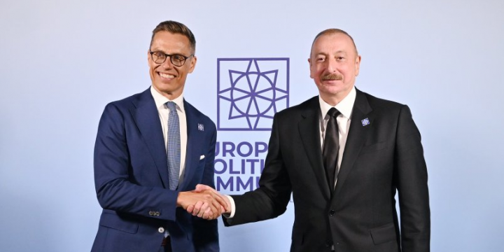 President of Azerbaijan Ilham Aliyev met with President of Finland Alexander Stubb in Oxford
