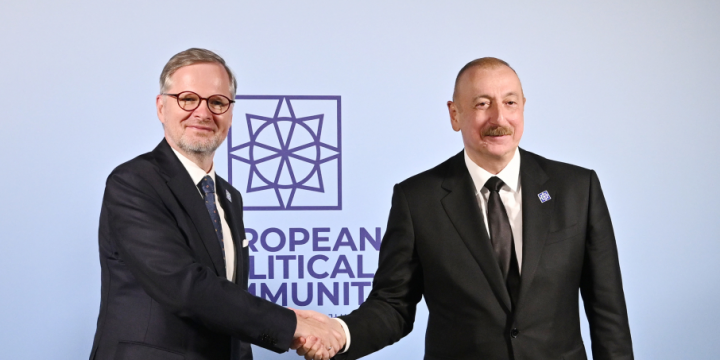 President of Azerbaijan Ilham Aliyev met with Prime Minister of the Czech Republic Petr Fiala in Oxford