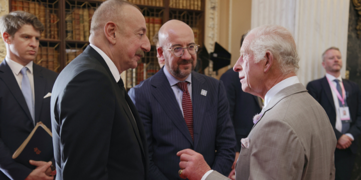 President Ilham Aliyev attended official reception held in honor of summit participants in Oxford