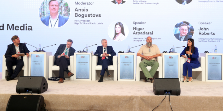 Shusha-hosted Global Media Forum features discussions on “Climate Action and Media”