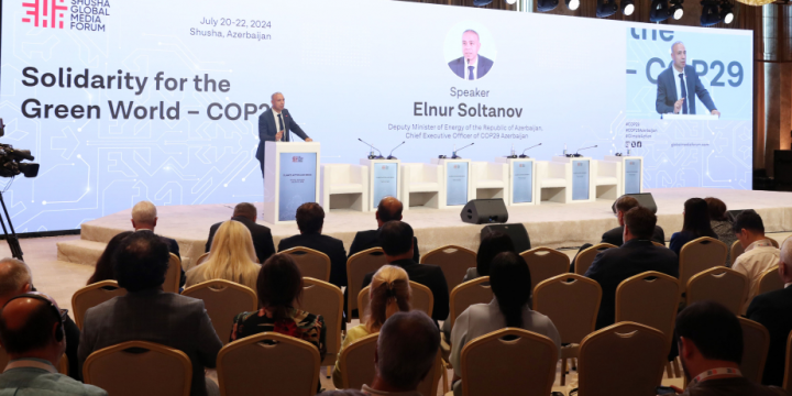 Shusha hosts presentation on “Solidarity for the Green World – COP29”
