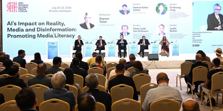 Shusha-hosted Global Media Forum features panel session on AI’s impact on reality, media and disinformation