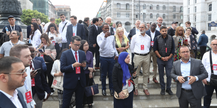 Global Media Forum participants tour Shusha
