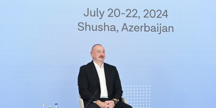President Ilham Aliyev attended the Forum