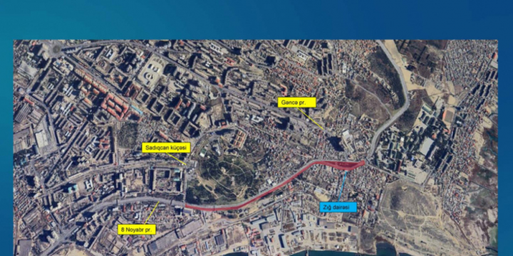 8 Noyabr prospektinin bir hissəsində nəqliyyatın hərəkəti tam məhdudlaşdırılacaq