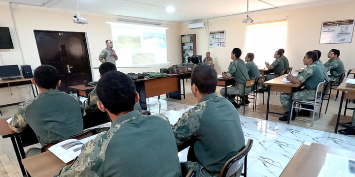 Commando training exercises held with cadets of military institute