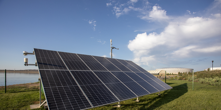 Böyükşor gölü üzərində 100 kVt gücündə pilot günəş enerjisi qurğusu istismara verilib