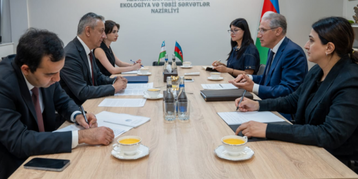 Azerbaijan, Uzbekistan explore opportunities for cooperation in environmental protection