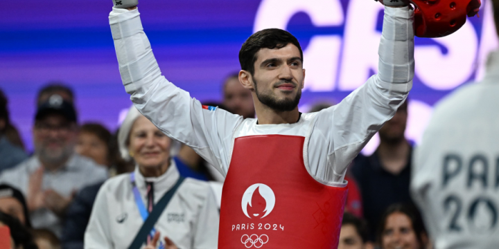 Azerbaijani taekwondo fighter takes Olympic silver