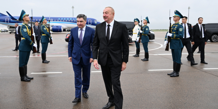 President of Azerbaijan Ilham Aliyev concluded his visit to Kazakhstan