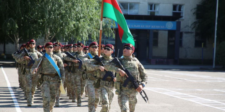 Azərbaycan hərbçiləri Qazaxıstanda döyüş təcrübəsini bölüşürlər