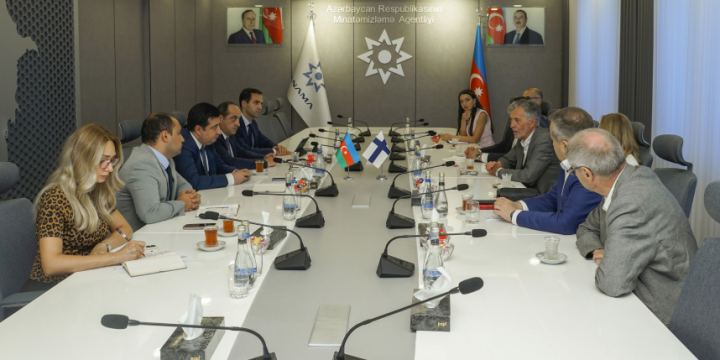 Meeting held with Finnish delegation at ANAMA