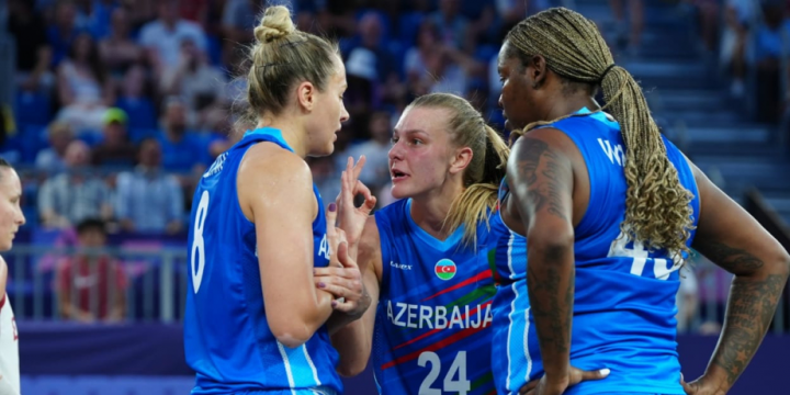 Azerbaijan women’s national basketball team defeats USA at Paris 2024 Olympics