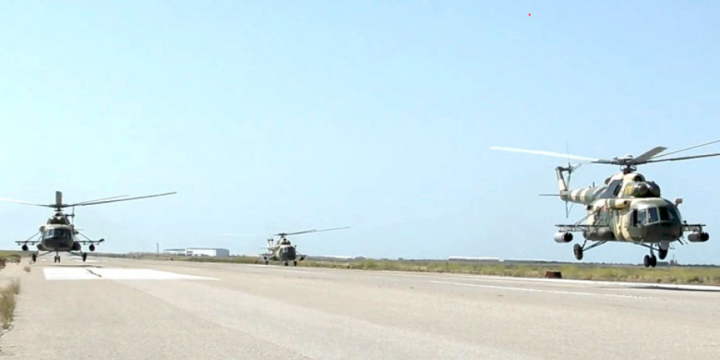 Azerbaijan Air Force conduct live-fire exercise