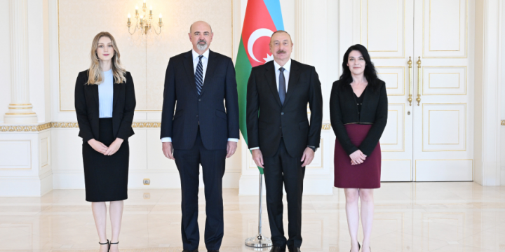 President Ilham Aliyev received credentials of incoming ambassador of Australia to Azerbaijan