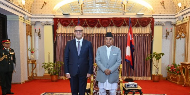 Azərbaycan səfiri etimadnaməsini Nepal Prezidentinə təqdim edib