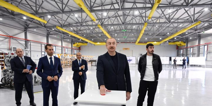 Prezident İlham Əliyev Ağdam Sənaye Parkında görülən işlərlə tanış olub, yeni zavodların açılışlarında iştirak edib