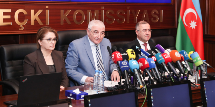 Central Election Commission announces preliminary results of parliamentary elections