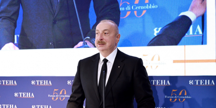 President Ilham Aliyev addressed session on “Azerbaijan’s role in the new geopolitical environment” at International Cernobbio Forum