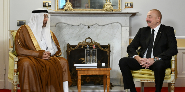 President Ilham Aliyev met with Saudi Arabia’s Minister of Investment in Cernobbio