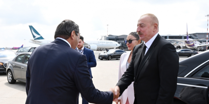 President Ilham Aliyev completed his working visit to Italy