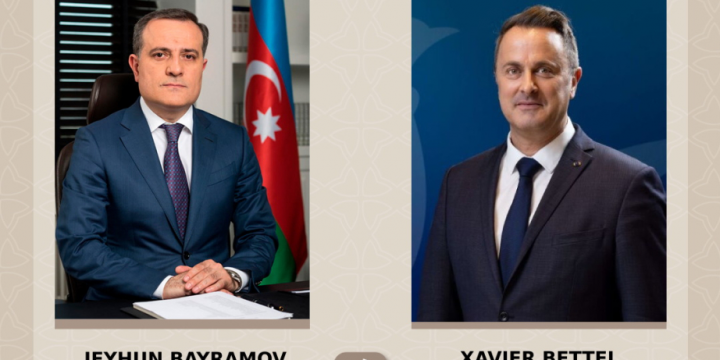 Azerbaijani, Luxemburg foreign ministers discuss international security issues