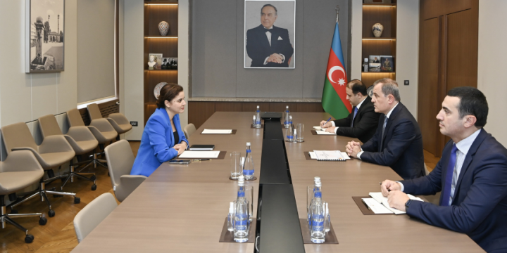 Azerbaijani FM discusses regional, global matters with Algerian ambassador