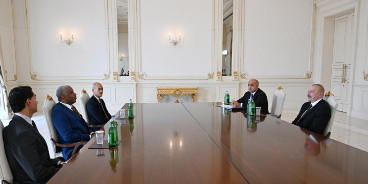 President Ilham Aliyev received Founder and Chief Executive Officer of Vista Equity Partners