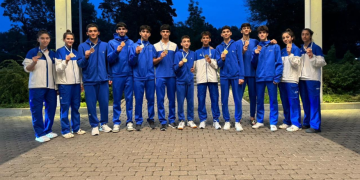 Azerbaijani taekwondo fighters bring home 13 medals from Latvia