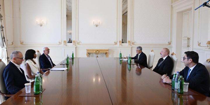 President Ilham Aliyev received President and Chief Executive Officer, consultant of Formula 1, and British supermodel