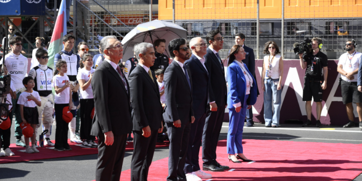 Bakıda “Formula 1” Azərbaycan Qran Prisinin açılış mərasimi baş tutub