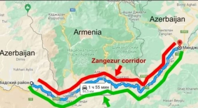 İran Zəngəzur dəhlizinə qarşı çıxmaqla, Ermənistanı təsiri altında saxlamağa çalışır