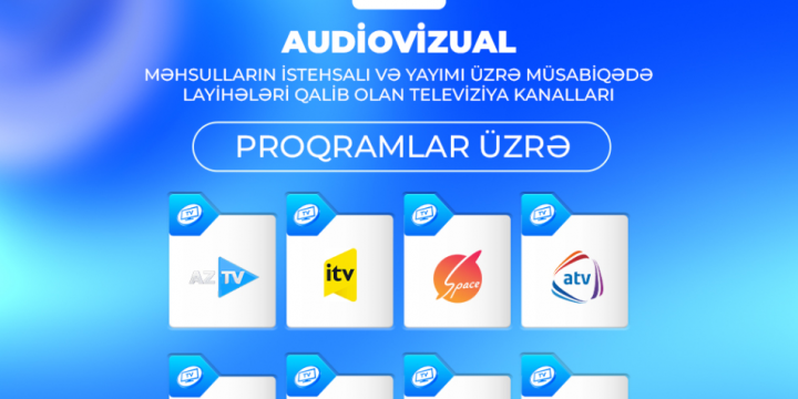 Audiovizual məhsulların istehsalı və yayımı üzrə müsabiqənin nəticələri açıqlanıb