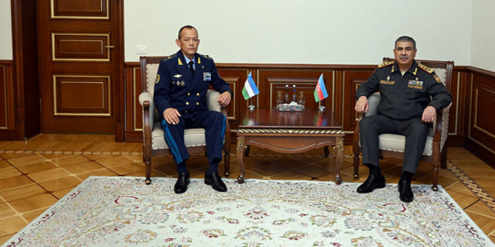 Azerbaijan, Uzbekistan discuss military cooperation