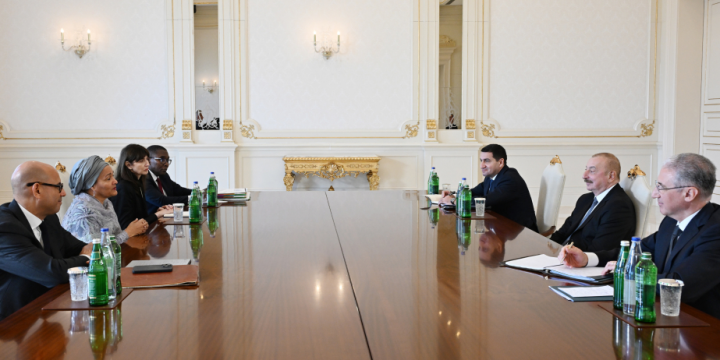 President Ilham Aliyev received UN Deputy Secretary-General