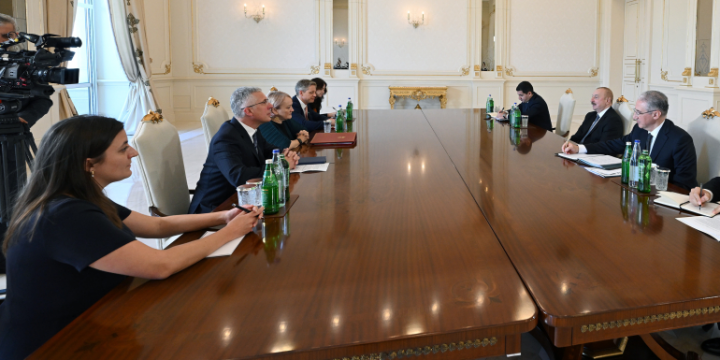 President Ilham Aliyev received UK Minister for Climate