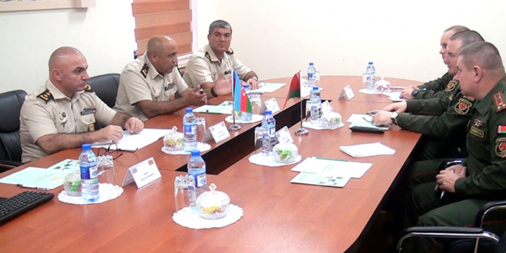 Azerbaijani, Belarusian military experts discuss engineering and technical support issues