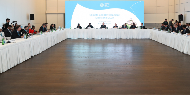 Second Day of Pre-COP29 event features climate and development ministerial meeting