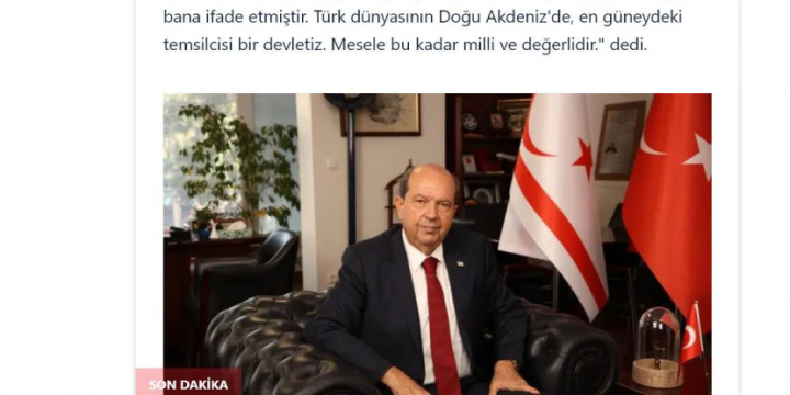 Ersin Tatar Prezident İlham Əliyevin Türk dünyasının birliyi məsələsində mövqeyini alqışlayıb