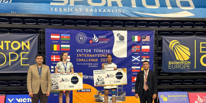 Azerbaijani badminton player claims gold in Türkiye