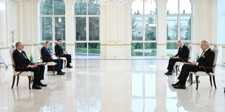 President Ilham Aliyev received credentials of incoming ambassador of Estonia