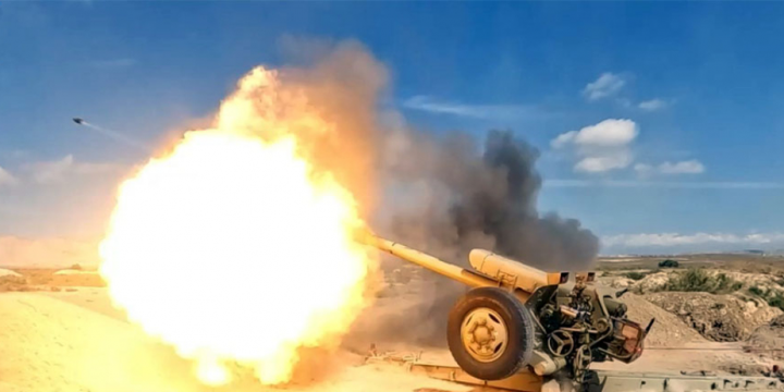 Rocket and Artillery units fulfill firing tasks