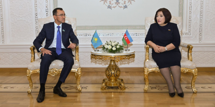 Speaker of Azerbaijani Parliament meets with her Kazakh counterpart