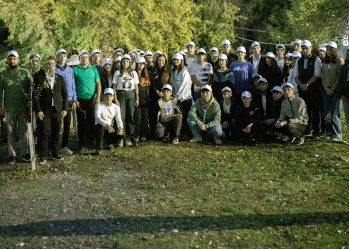 Leyla Aliyeva and Arzu Aliyeva visit youth environmental camp in Gabala