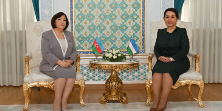 Speaker of Milli Majlis meets with Chairperson of Senate of Oliy Majlis of Uzbekistan