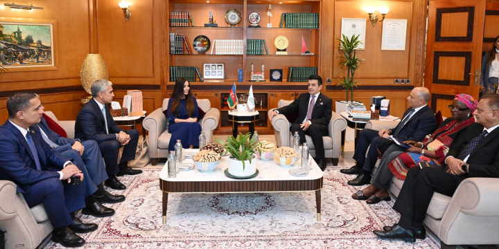 Vice-President of Heydar Aliyev Foundation Leyla Aliyeva visits ICESCO headquarters