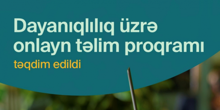 COP29 Azərbaycan Əməliyyat Şirkəti dayanıqlılıq üzrə onlayn təlim proqramını ictimaiyyətə təqdim edib