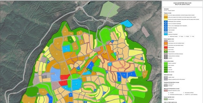 Şuşa şəhərinin 2040-cı ilədək inkişafına dair Baş planı təsdiqlənib