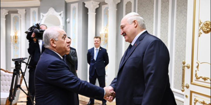 Prime Minister Ali Asadov meets with President of Belarus Aleksandr Lukashenko in Minsk