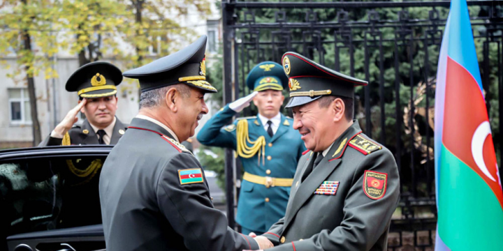 Defense Ministers of Azerbaijan and Kyrgyzstan meet